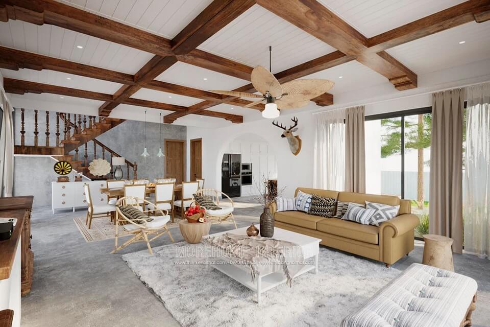 Thiết kế nội thất phòng khách đẹp tại Hà Nội, Hải Phòng, Đà Nẵng, Tp HCM Ngắm nhìn các mẫu thiết kế phòng khách đẹp nhất