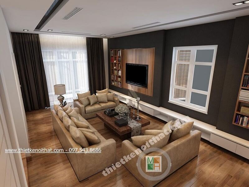 Danh sách các mẫu bố trí phòng khách cao cấp tinh tế