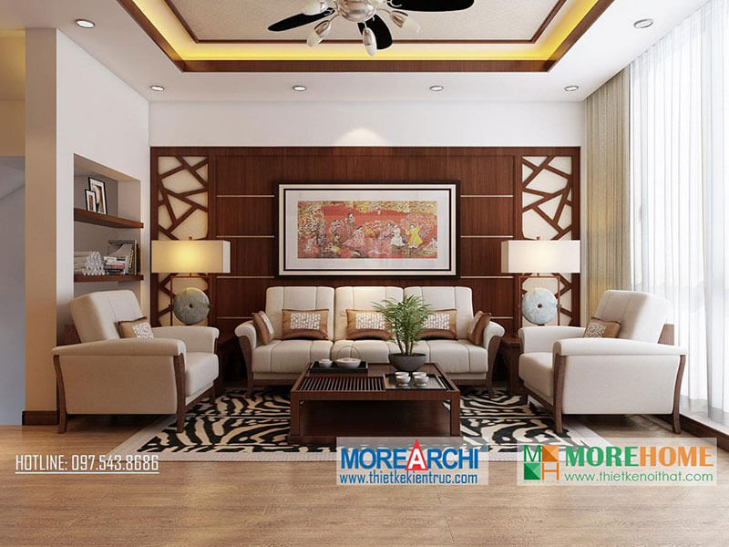 Tư vấn mẫu thiết kế phòng khách sang trọng