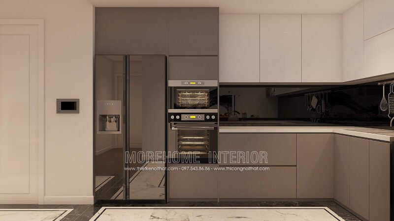 Mẫu tủ bếp hiện đại được gia chủ lựa chọn cho mọi không gian sống như chung cư, nhà phố, biệt thự... Tủ bếp đẹp, sang trọng và đẳng cấp