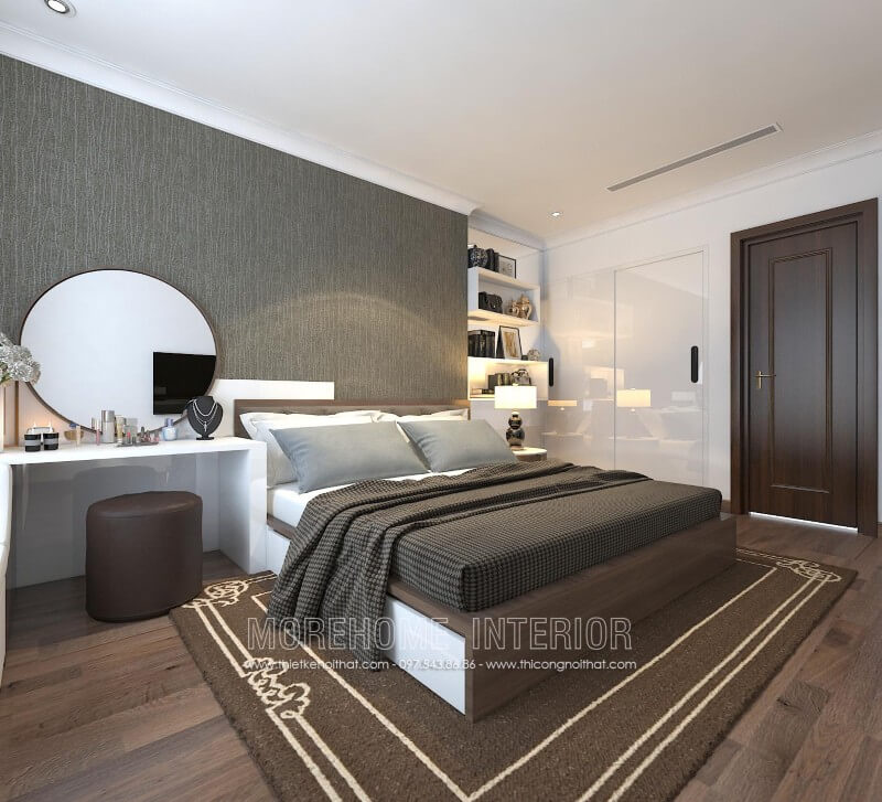 Giường ngủ chung cư hiện đại Giường ngủ chung cư hiện đại