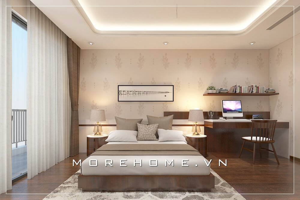 Giường ngủ chung cư hiện đại Giường ngủ chung cư hiện đại