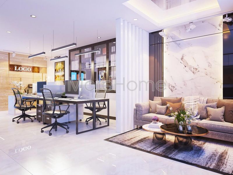 Thiết kế nội thất phòng khách nhỏ cho nhà phố với phong cách hiện đại đẹp