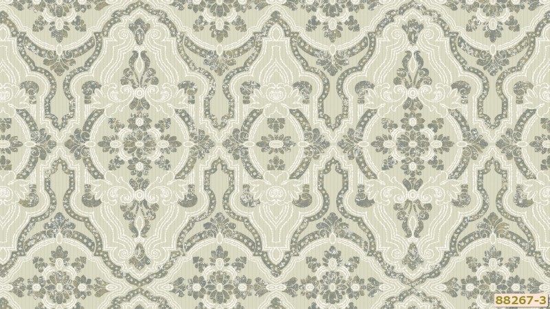 Giấy dán tường 88267-3 với họa tiết hoa văn cổ điển cực kỳ thu hút và đẹp mắt