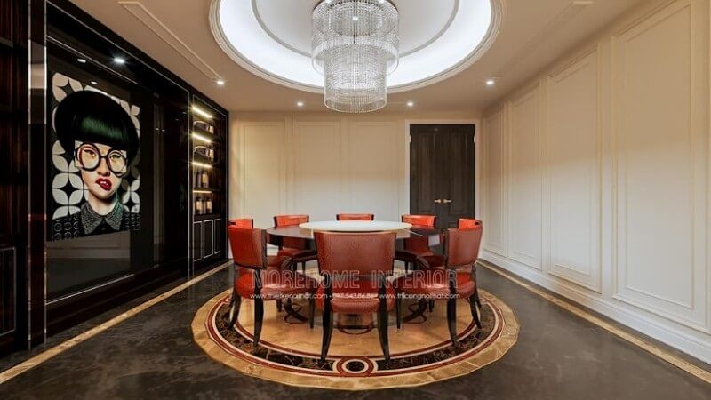 Hải Phòng cung cấp các mẫu bàn ghế ăn đẹp cao cấp dành cho nội thất biệt thự.